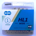 Łańcuch KMC HL1 Wide Silver 100l box