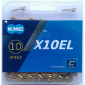 Łańcuch KMC X10EL Ti-N Gold 114l box