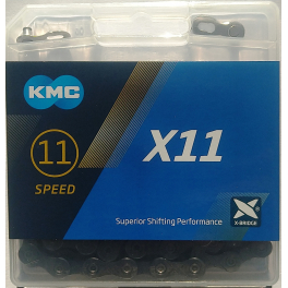 Łańcuch KMC X11R Gray 118l box