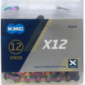 Łańcuch KMC X12 Aurora Blue 126l box