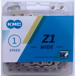 Łańcuch KMC Z1 Wide Silver 112l box
