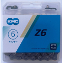 Łańcuch KMC Z6 Gray 114l box