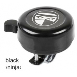 Dzwonek dziecięcy M-Wave Trill-Mix "Ninja" czarny stalowy