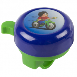Dzwonek dziecięcy M-Wave Bella 3D "Bike" niebieski