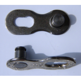 KMC CL-410SC Spring-Clip (singlespeed, pin 8.6mm, 1 komplet, folia)